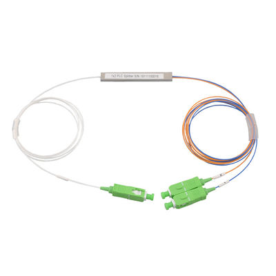 Συνδετήρας Sc θραυστών 1x2 1650nm οπτικών ινών Gpon σωλήνων χάλυβα