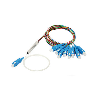 UPC 8 παθητικός οπτικός θραύστης Gpon 1310nm θραυστών FTTX ινών τρόπων