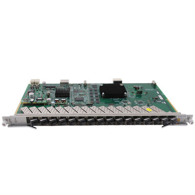 Πίνακας διεπαφών λιμένων GPON OLT ZTE 16 που προσφέρει την κάρτα υπηρεσιών πρόσβασης ZTE GTGH υπηρεσιών