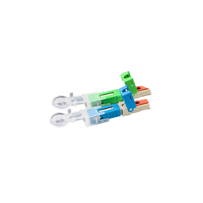 Γρήγορος συνδετήρας οπτικών ινών Sc UPC μήκους FTTH 50MM