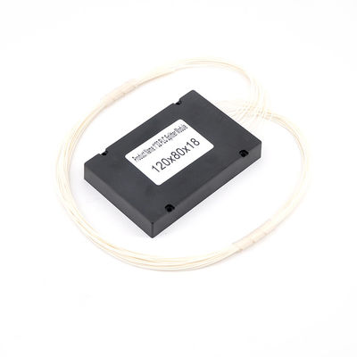 A132 ενιαίος θραύστης 3.0mm PLC οπτικών ινών τρόπου μαύρο πλαστικό ενότητας κασετών
