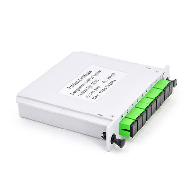 Μορφωματικός θραύστης 1x8 PLC οπτικών ινών που παρεμβάλλει χαμηλό PDL Divisor de Fibra