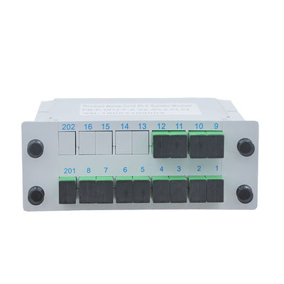 PLC C112SA σκοινιού 1x12 θραυστών οπτικών καλωδίων εξοπλισμού 1650nm FTTH