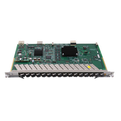 Πίνακας διεπαφών λιμένων GPON OLT ZTE 16 που προσφέρει την κάρτα υπηρεσιών πρόσβασης ZTE GTGH υπηρεσιών