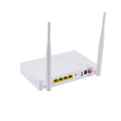 ZTE F660 V8.0 GPON ONU αγγλικό υλικολογισμικό λιμένων 1GE + 3FE + 1POTS + WIFI + 1USB