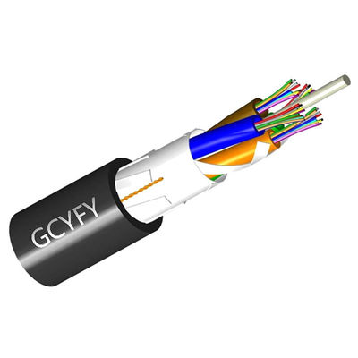 G652D ενιαίος πολλαπλού τρόπου GCYFY 72 ινών τρόπου φγμένος αέρας μικροϋπολογιστής πυρήνων καλωδίων