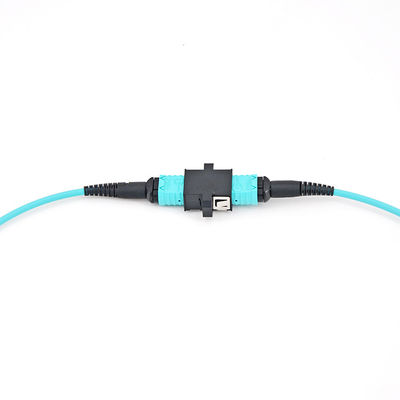 Aqua W Mtp να τοποθετήσει προσαρμοστών OM3 Lc στον προσαρμοστή οπτικών ινών φλαντζών