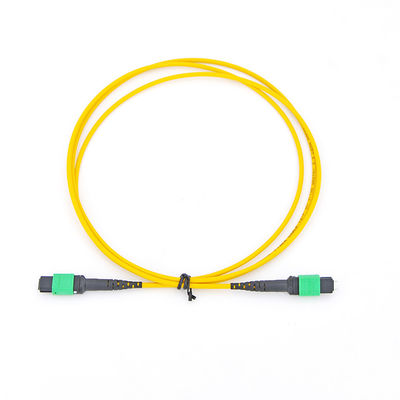 APC UPC MPO διπλή SM Usconec μπαλωμάτων σκοινιού ROHS MTP μπαλωμάτων χαμηλή απώλεια καλωδίων