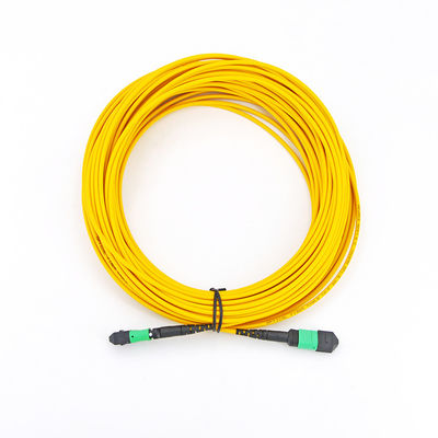APC UPC MPO διπλή SM Usconec μπαλωμάτων σκοινιού ROHS MTP μπαλωμάτων χαμηλή απώλεια καλωδίων