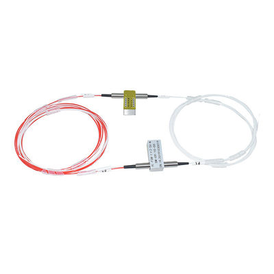1x1 μηχανικός οπτικός διακόπτης διακοπτών 5V DWDM MUX DEMUX μη που κλείνει με το μάνταλο