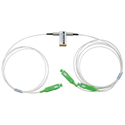 1x1 μηχανικός οπτικός διακόπτης διακοπτών 5V DWDM MUX DEMUX μη που κλείνει με το μάνταλο