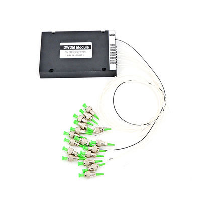 Κιβώτιο ABS ενότητας Cwdm Mux Demux καναλιών 16CH OADM DWDM MUX DEMUX 8