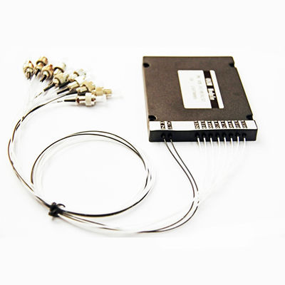 Ενιαίος WDM οπτικής ίνας DWDM Dwdm Mux Demux 16Channel ROHS ινών πολυδιαυλωτής