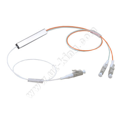 Συμπαγής θραύστης PLC σωλήνων χάλυβα ινών FTTH OM3 1x2