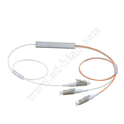 Συμπαγής θραύστης PLC σωλήνων χάλυβα ινών FTTH OM3 1x2