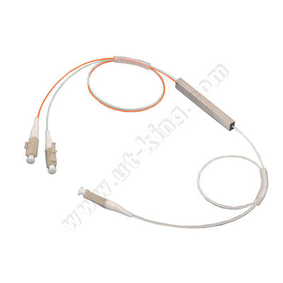 Συμπαγής θραύστης PLC σωλήνων χάλυβα ινών FTTH OM3 1x2